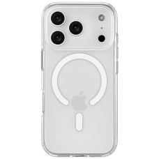 Чехол iPhone 17 Pro Silicone Case 360 MagSafe Clear
