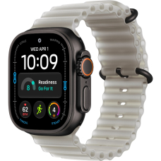 Купить Apple Watch Ultra 4 (2026) 49mm Black Titanium Case /Translucent Gray Ocean Band Apple Watch Ultra 4 (2026) 49mm Black Titanium Case /Translucent Gray Ocean Band
