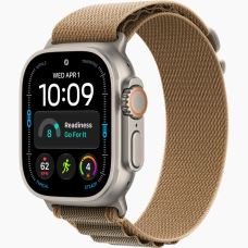 Купить Apple Watch Ultra 4 (2026) 49mm Natural Titanium Case /Desert Alpine Loop Apple Watch Ultra 4 (2026) 49mm Natural Titanium Case /Desert Alpine Loop