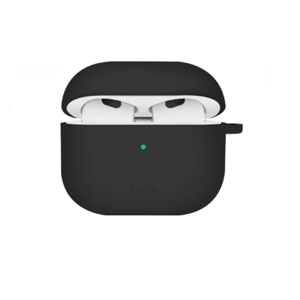 Чехол AirPods 4 Silicone Black Black (Черный)