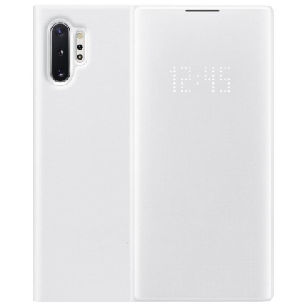 Чехол Galaxy Note 10 Plus LED View Cover White White (Белый)