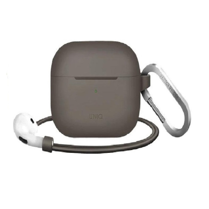 Чехол AirPods 3 Uniq Venser Silicone Case Carabin Beige Beige (Бежевый)